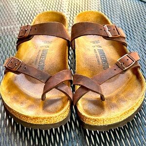 Birkenstock Mayari Oiled Leather Habana 36